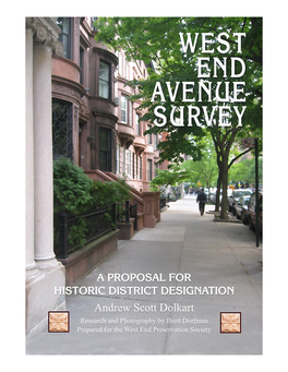 West End Avenue Survey