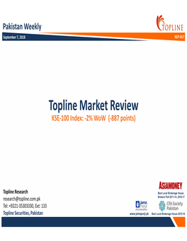 Topline Market Weekly Review