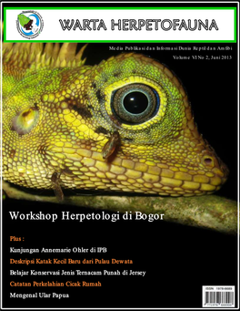 Workshop Herpetologi Di Bogor
