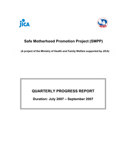 Quarterly Progress Report