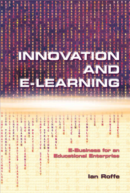 INNOVATION and E-LEARNING 00Prelimselearning14 9 04.Qxp 16/09/2004 12:51 Page Ii