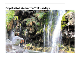 Empakai to Lake Natron Trek – 4 Days