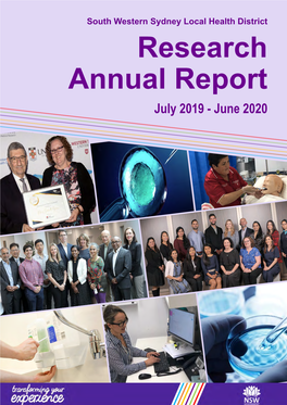 Research Annual Report July 2019 - June 2020