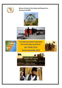 African Union Terrorism Situation Analysis Report ((AU–TSAR)) 2014