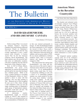 The Bulletin — Larry Worster, Metro State College (Denver)