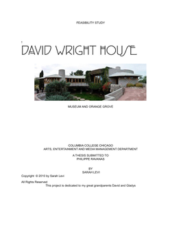 David Wright House Sarah-Levi-Masters-Thesis 2010