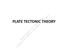 Plate Tectonic Theory