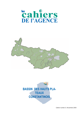 Le Bassin Des Hauts Plateaux Constantinois