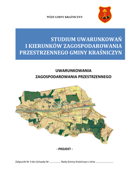 Studium Uwarunkowań I Kierunków Zagospodarowania Przestrzennego Gminy Kraśniczyn