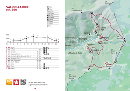 VAL COLLA Bikemedeglia ���� Km 0 2 4 6 8 10 12 14 16 18Diy Screviahard20 22 ���� NR