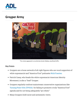 Groyper Army