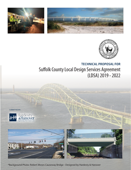 Suffolk County Local Design Services Agreement (LDSA) 2019 - 2022