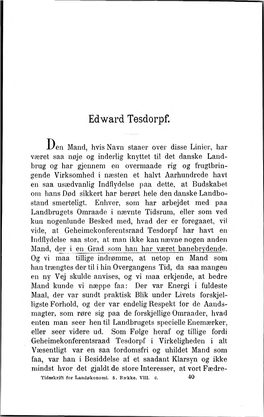 Edward Tesdorpf