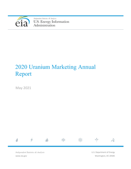 2020 Uranium Marketing Annual Report