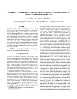 Modeling and Performance Evaluation of Multistage Launch Vehicles Through Firework Algorithm