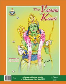 The Vedanta Kesari the Vedanta “Time Is Running Out