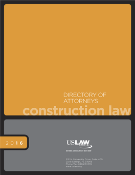 Construction Law Practice Group