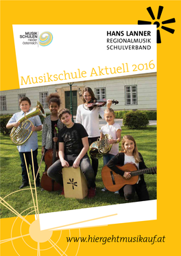 Musikschule Aktuell 2016