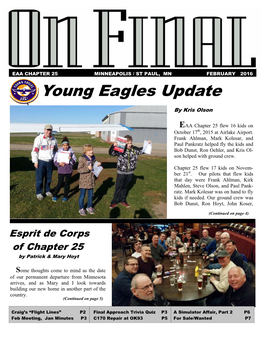Young Eagles Update