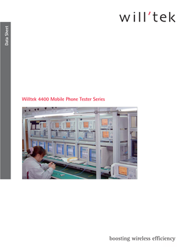 4400 Mobile Phone Tester Series