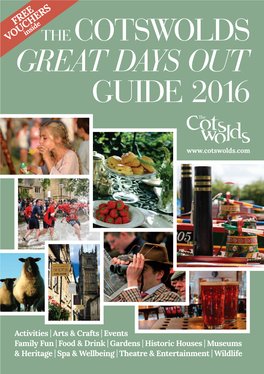 Insidethecotswolds GREAT DAYS out GUIDE 2016