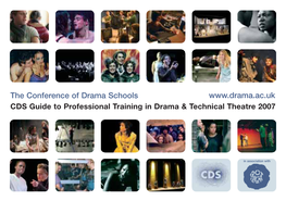 List of CDS Drama Schools.Pdf