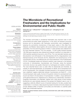 The Microbiota of Recreational Freshwaters and the Implications for Environmental and Public Health