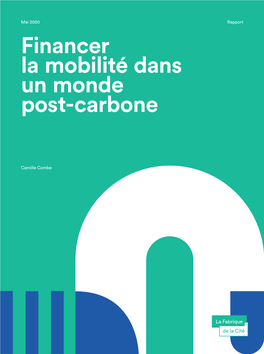 Financer La Mobilité Dans Un Monde Post-Carbone