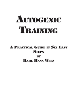 Autogenic Training