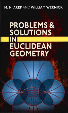 Problems and Solutions in Euclidean Geometry