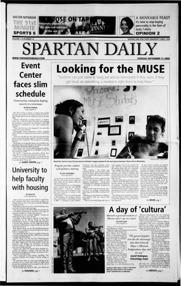 Spartan Daily, September 17, 2002