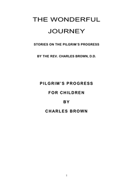 The Pilgrim's Progress