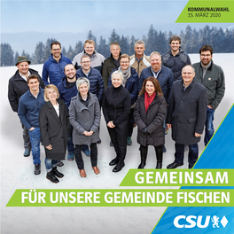 Gemeinsam Für Unsere Gemeinde Fischen