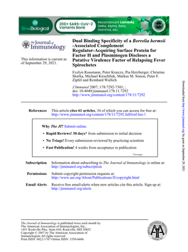 Downloaded from J Immunol 2007; 178:7292-7301; ; Doi: 10.4049/Jimmunol.178.11.7292