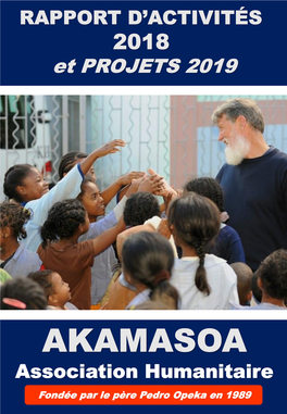 Rapport Activites Akamasoa 2019