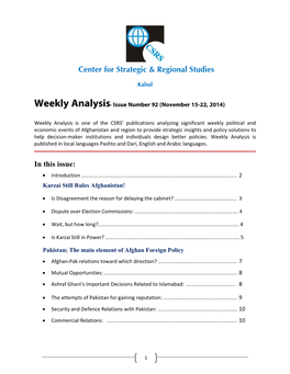 Weekly Analysis-92