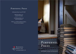 The Pimpernel Press