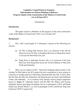 Legislative Council Panel on Transport