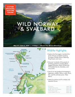 Wild Norway & Svalbard