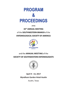 Program & Proceedings