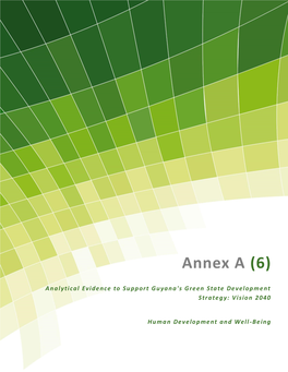 Annex A(6): Human Development and Well-Being A6 | Ii | Page