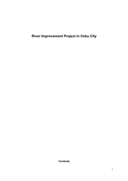 River Improvement Project in Cebu City
