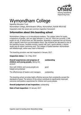 Wymondham College