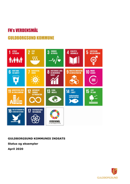 FN's VERDENSMÅL GULDBORGSUND KOMMUNE