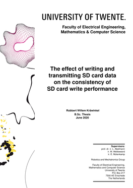 The Effect of Writing and Transmitting SD Card Data on the Consistency of SD Card Write Performance