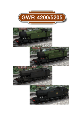 GWR 4200-5205 Manual