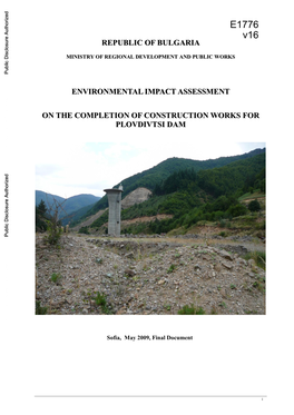 Environmental Impact Assessment on The