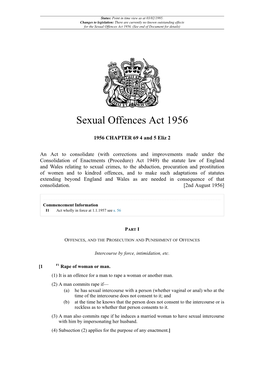 Sexual Offences Act 1956