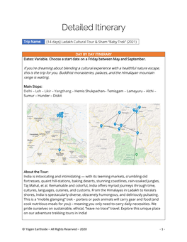 Download Detailed Itinerary