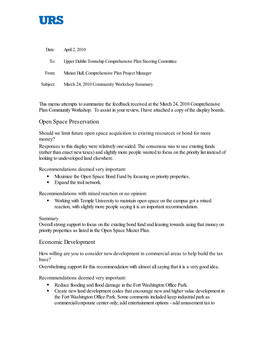 Comprehensive Plan Steering Committee